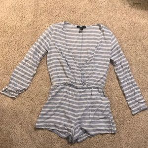 stripped romper